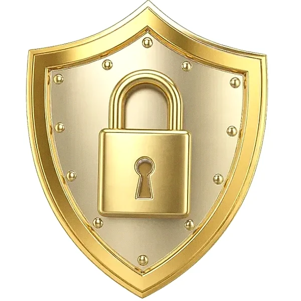Shield with padlock — NightWin Casino