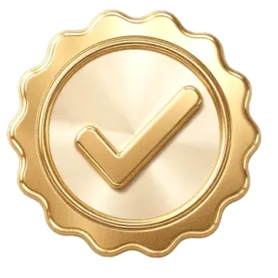 Checkmark badge — NightWin Casino