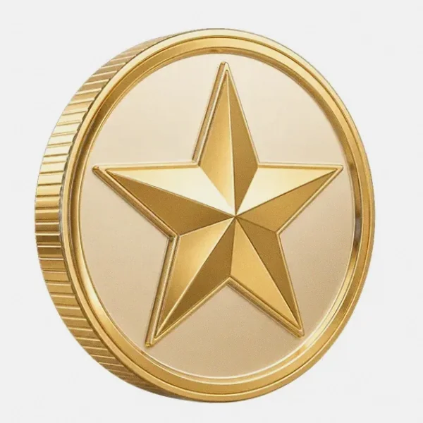 Star-emblem coin — NightWin Casino