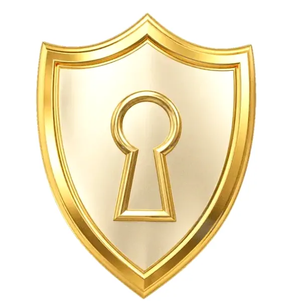 Shield with keyhole — NightWin Casino