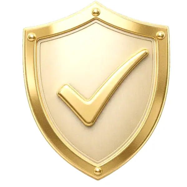 Checkmark shield — NightWin Casino