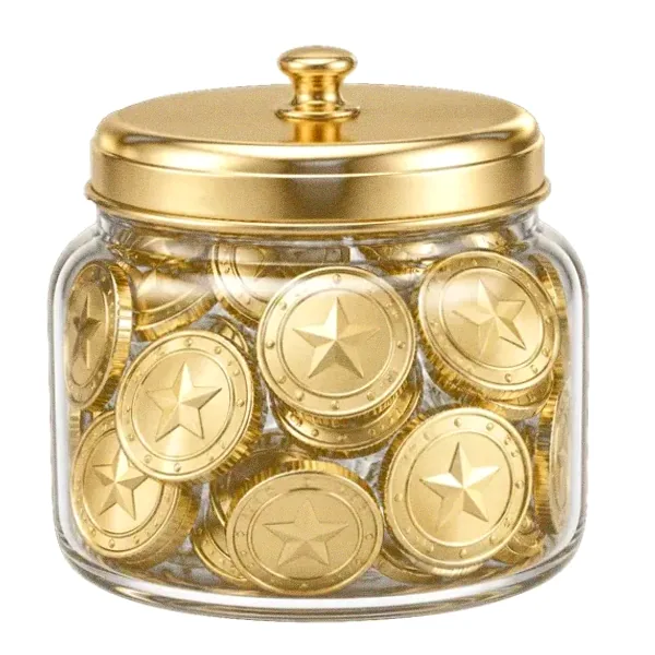 Coin-filled jar — NightWin Casino