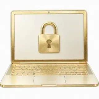 Laptop with padlock — NightWin Casino
