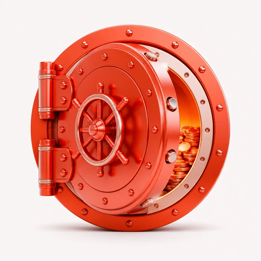 Round bank vault — NightWin Casino