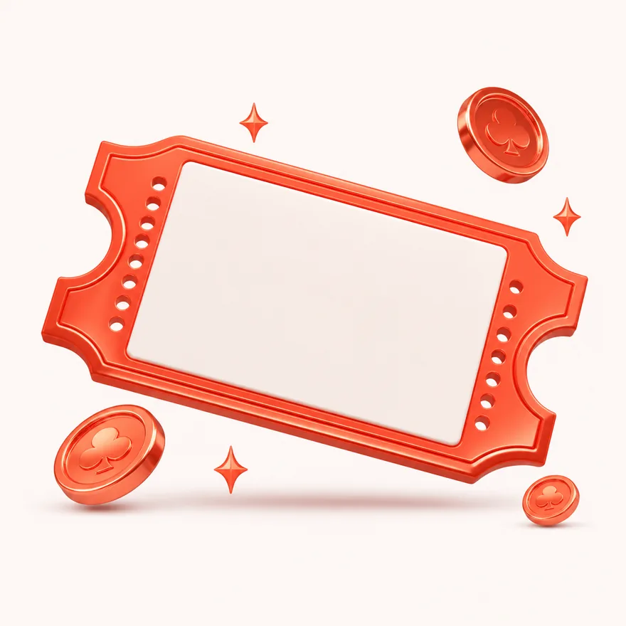 Blank coupon ticket — NightWin Casino